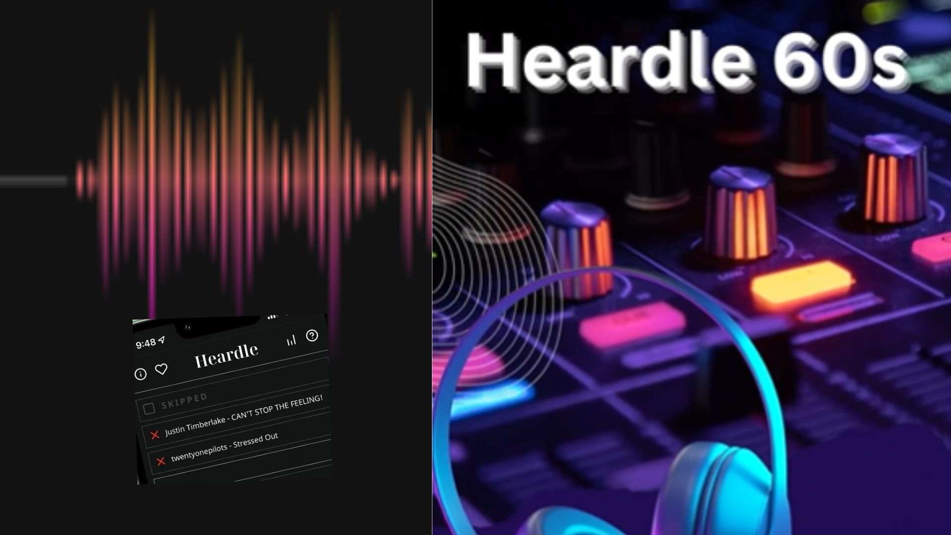 Heardle 60s: Play the Ultimate 1960s Music Guessing Game!